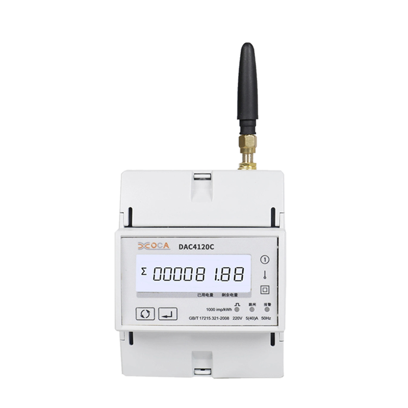 Dac4120c DIN-skinne Enkeltfaset WiFi Smart Digital Smart Meter