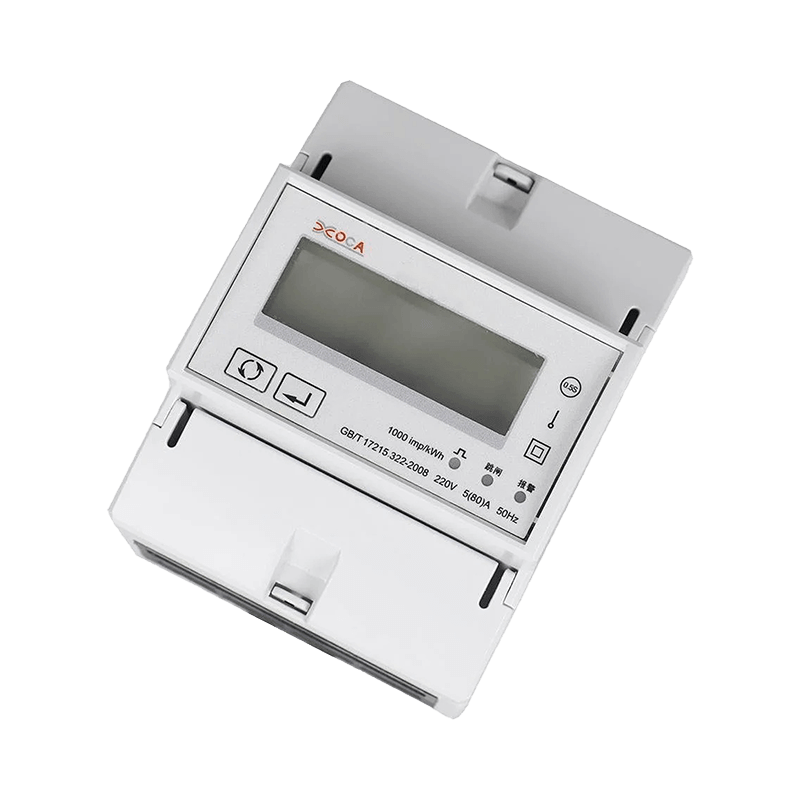 Dac2100 DIN-skinne Enkeltfaset Smart Modbus Power Meter