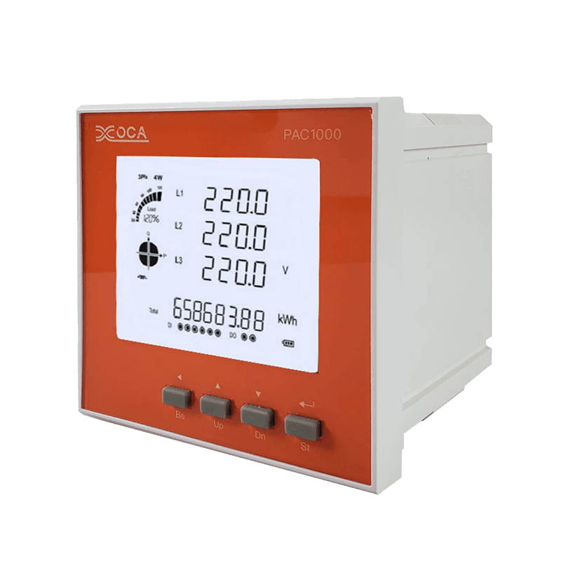 PAC5100 Trådløs LCD Digital Panel Electric Power Meter