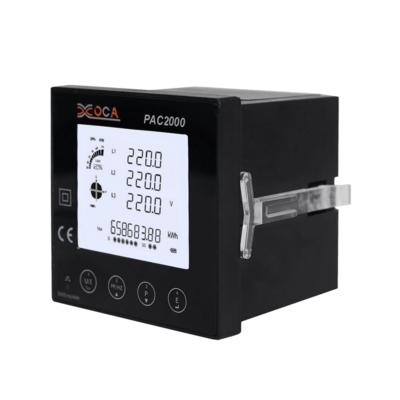 PAC5100 Trådløs LCD Digital Panel Electric Power Meter