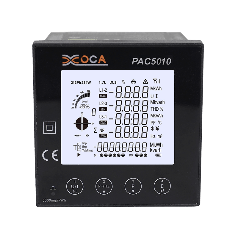 PAC5010 Big LCD WiFi Smart Power Meter Electric Energy Meter Electric Analyzer