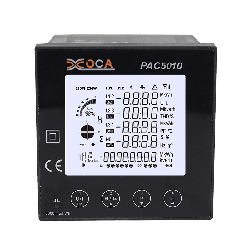 PAC5010 Trådløs Smart Modbus Multi-Function elektronisk panelmåler