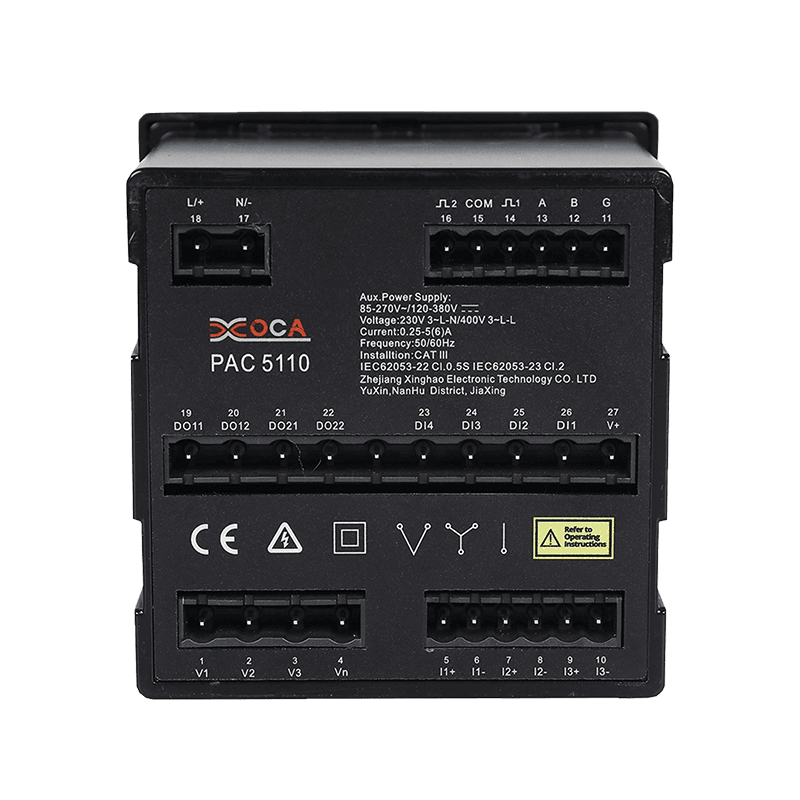 PAC5100 Trådløs LCD Digital Panel Electric Power Meter